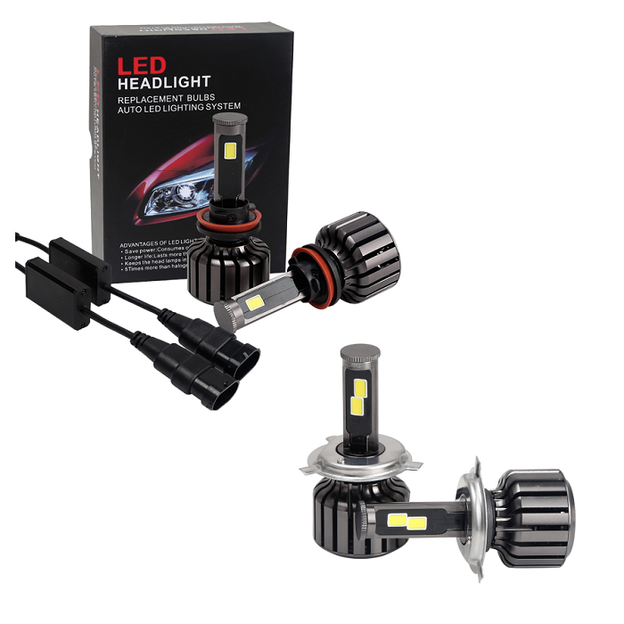 Fars LED Cob Cob H1 H3 H4 H7 H11 H13 9004 9007 9005 9006 880 D2S